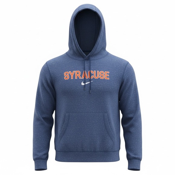 Other - Nike Syracuse Hoodie XL Blue Orange Swoosh Lightweight Pullover NCAA